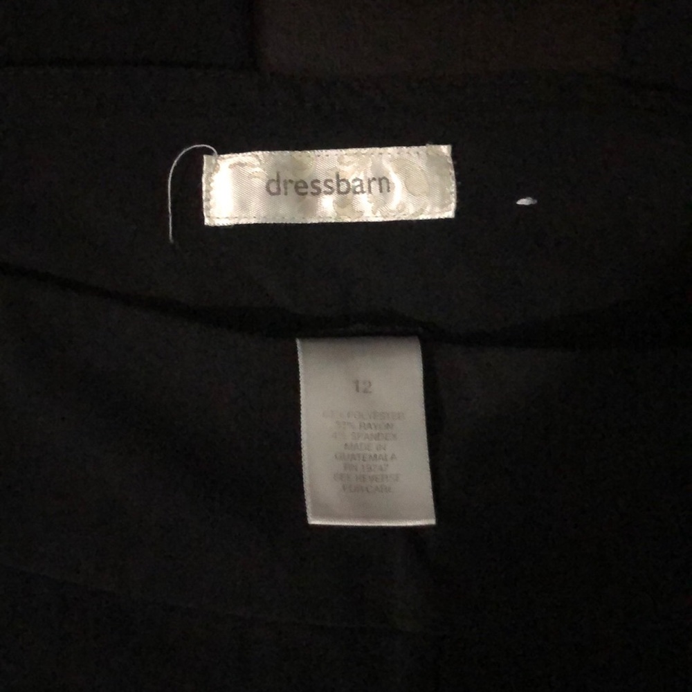 Dress Barn black dress pant